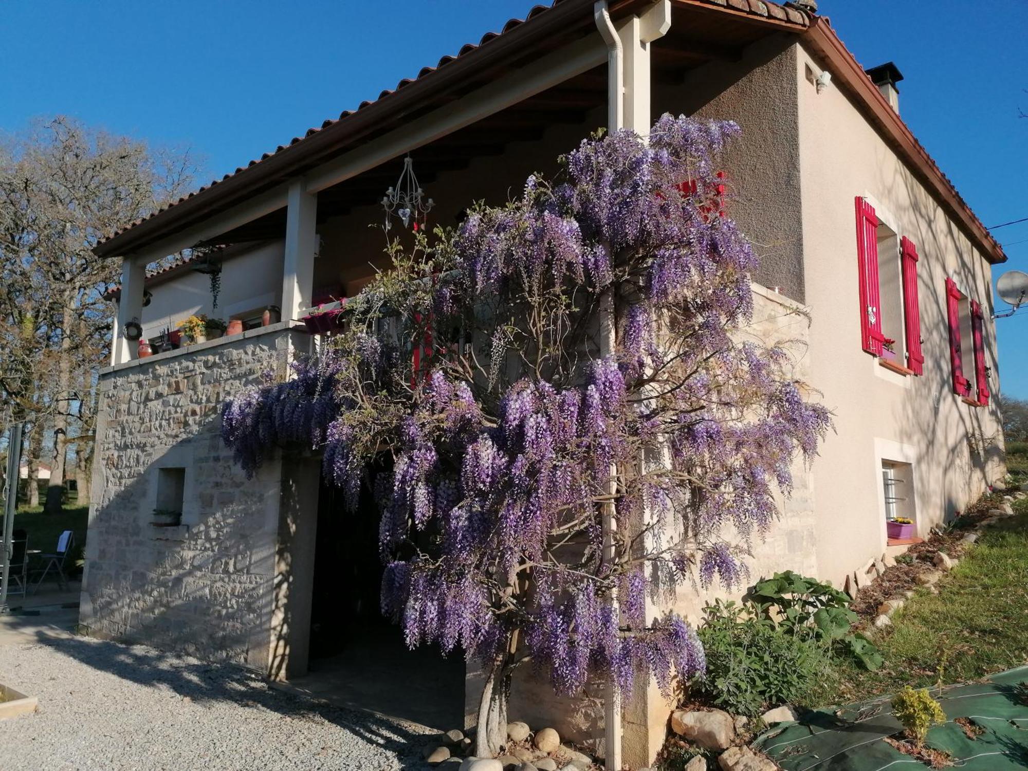 Bed and Breakfast Le Colombie Gouleme Concores Exterior foto